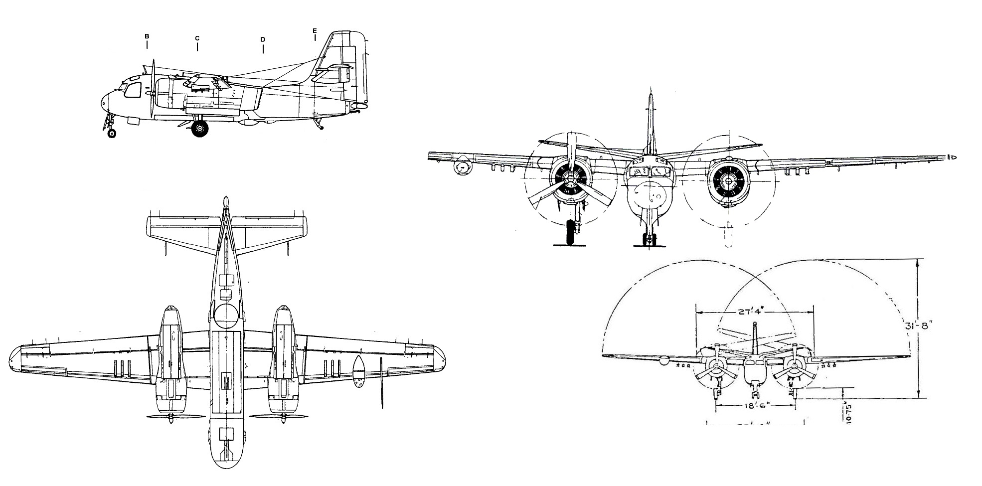 grumman-s2无人机